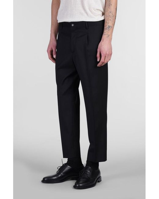 Costumein Black Valerio Pants for men