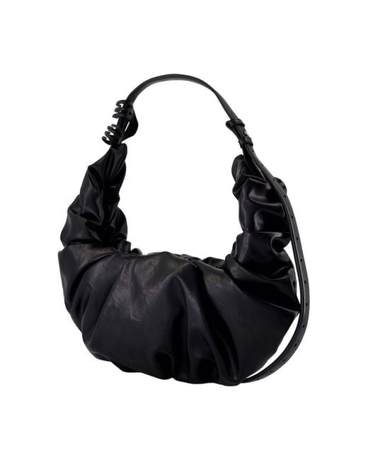 DIESEL Black Grab-D Large Shoulder Bag