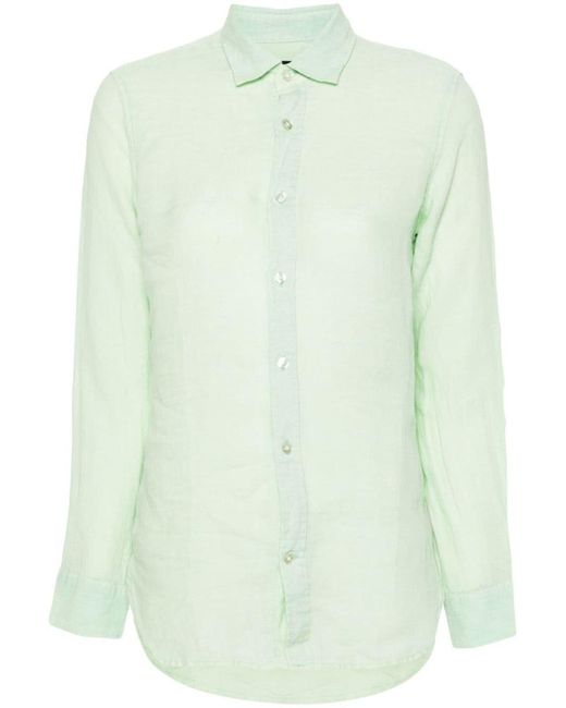Peuterey Green Ginestra Cotton Shirt