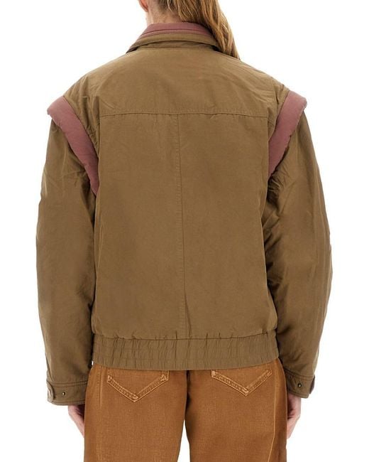 Isabel Marant Brown Desha" Jacket