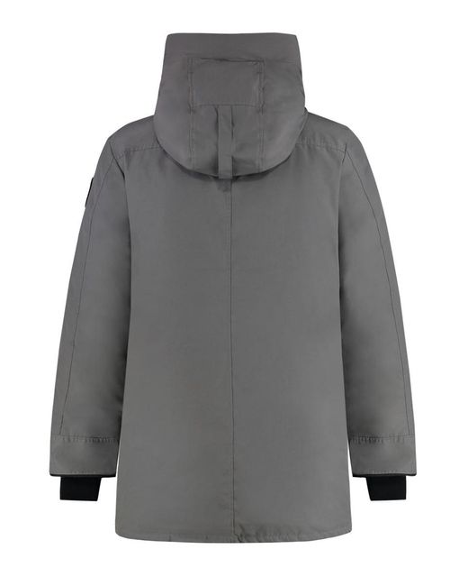 Canada Goose Gray Chateau Hooded Parka for men