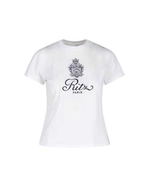 FRAME White T-Shirts And Polos