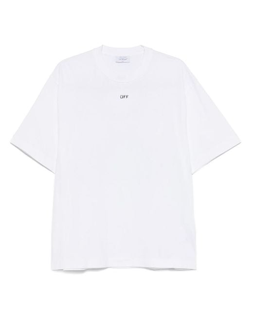 Off-White c/o Virgil Abloh White Vibe Arrow Graphic Tee With Intersecting Arrows for men