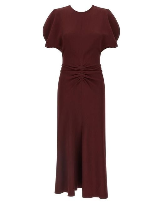Victoria Beckham Purple 'Bela' Dress