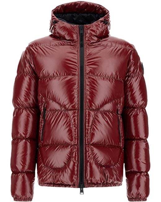 Herno Red Down Jacket for men