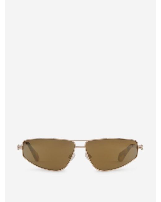 Palm Angels Natural Clavey Sunglasses for men
