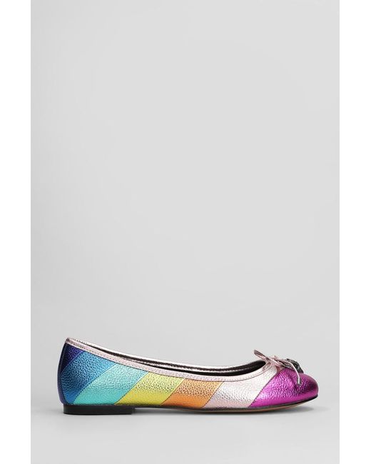Kurt Geiger Multicolor Eagle Ballet Flats