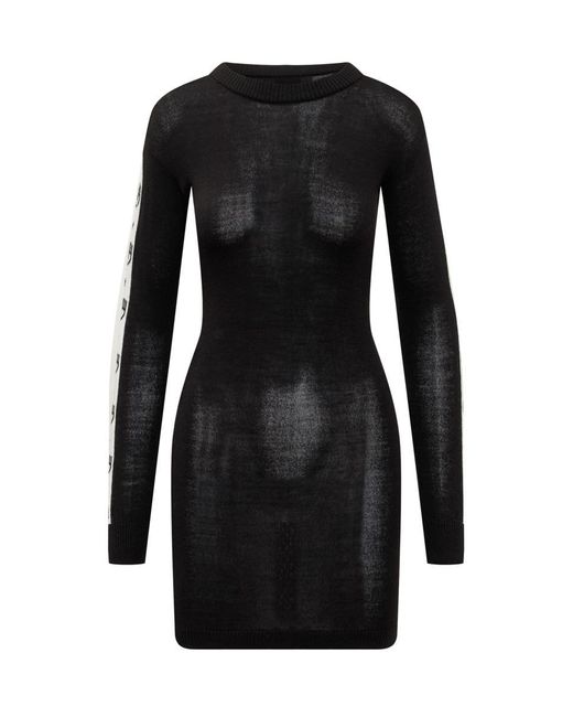 Chiara Ferragni Black Knitted Dress