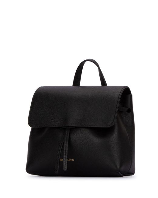 Mansur Gavriel Black "Lady Bag Soft" Mini Bag