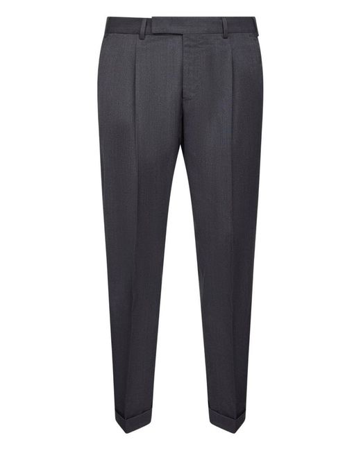 PT Torino Blue Trousers for men