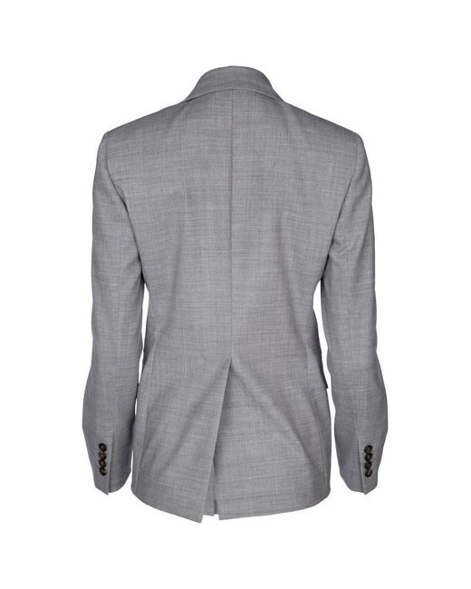 Brunello Cucinelli Gray Jackets And Vests