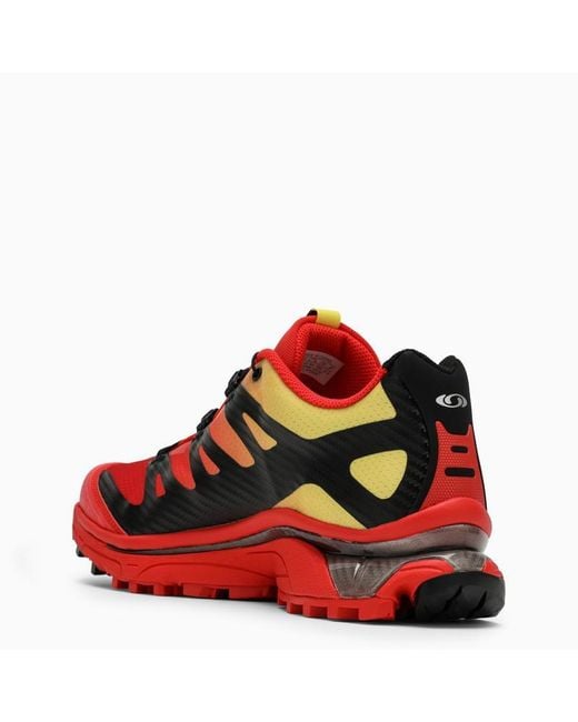 Salomon top red trainers