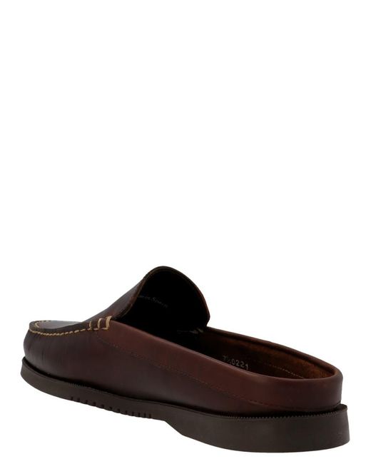 Paraboot Brown Hotel Mules for men