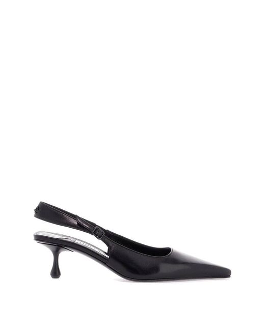 Jimmy Choo Black Slingback Dãcollet