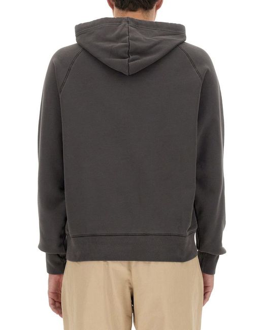 PS by Paul Smith Gray Sweatshirt With Logo for men