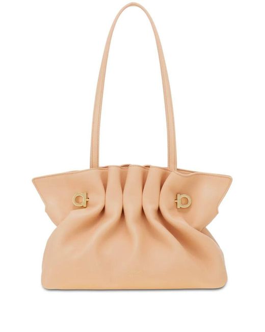 Ferragamo Natural Small Soft- Bags