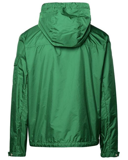 Moncler Green 'Etiache' Polyamide Jacket for men