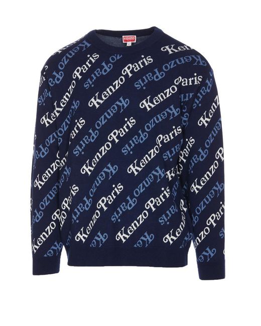 KENZO Blue By Verdy Sweater for men