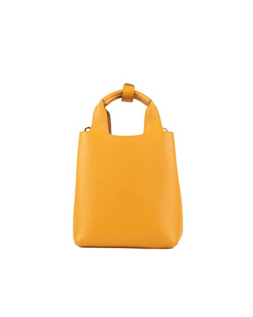 Hogan Orange Shopping Mini H-Bag
