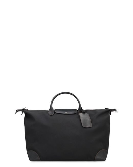 Longchamp Black S Boxford Nylon Travel Bag