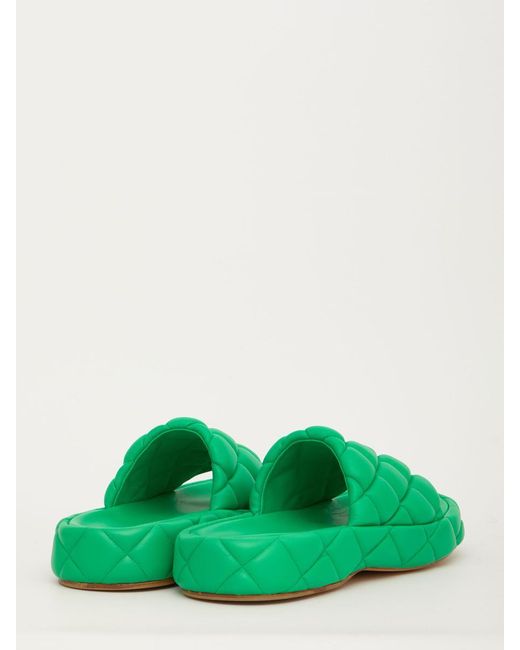 Bottega Veneta Padded Green Sandals for men