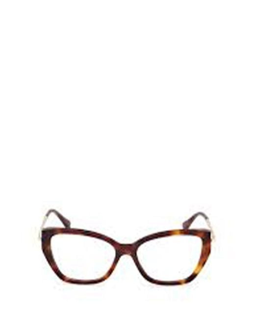 Max Mara Brown Eyeglasses
