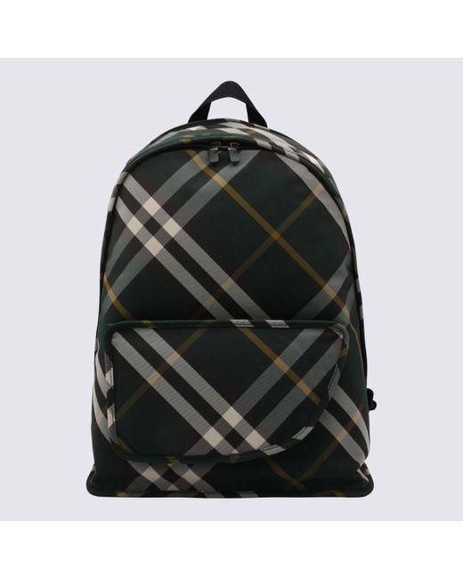Burberry Black Dark Backpacks for men