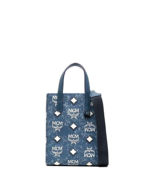 MCM Bag in Blue for Men Lyst