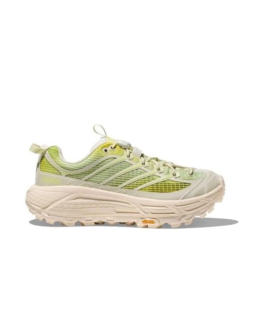 Hoka One One Green U Mafate Three2 Grid Shoes