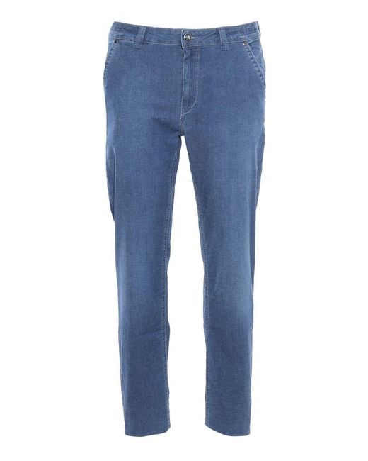 BARMAS Blue Pants for men