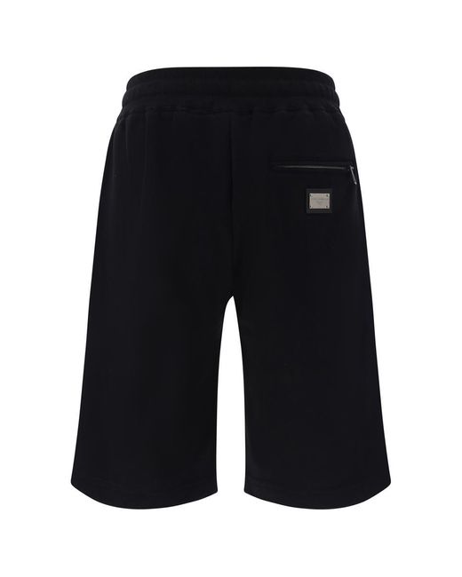 Dolce & Gabbana Blue Bermuda Shorts for men