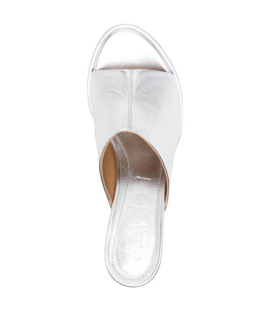 Aeyde White Sandals