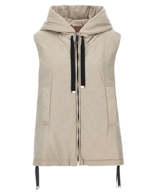 Max Mara Natural 'Greengo' Vest