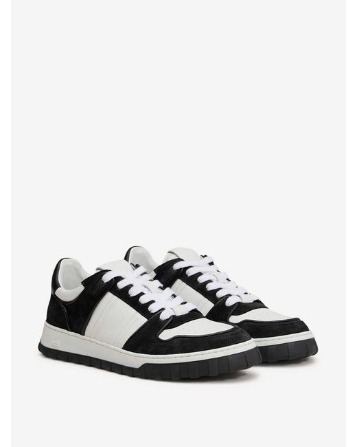 AMI Multicolor Smooth Leather Sneakers for men
