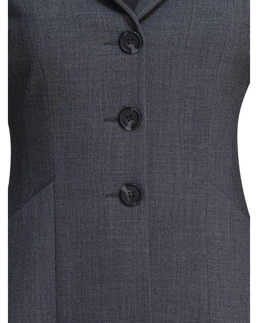 Semler Black Single-Breasted Blazer