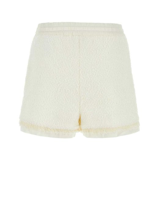 Moncler White Shorts