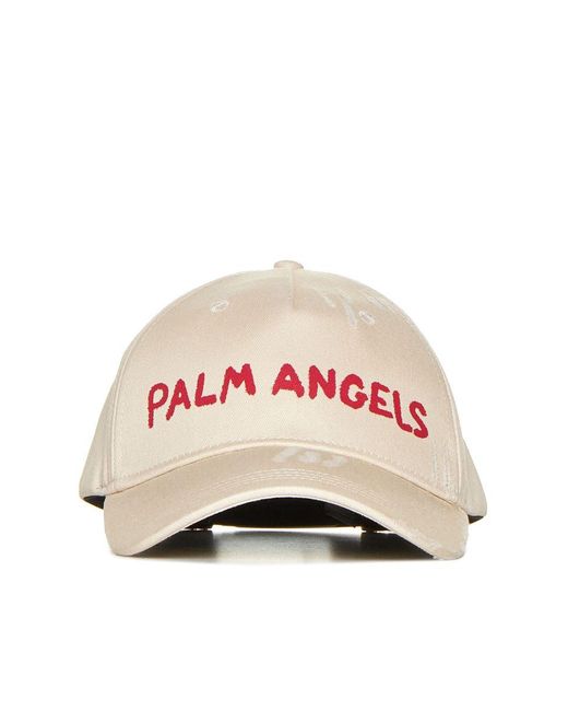 Palm Angels Pink Hats for men