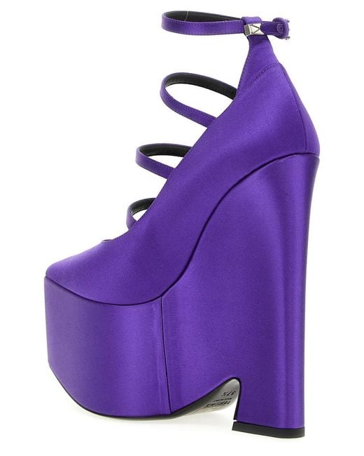 Versace Purple Shoes