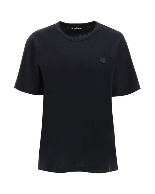 Acne Black T-Shirts & Tops
