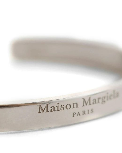 Maison Margiela White Logo Bracelet