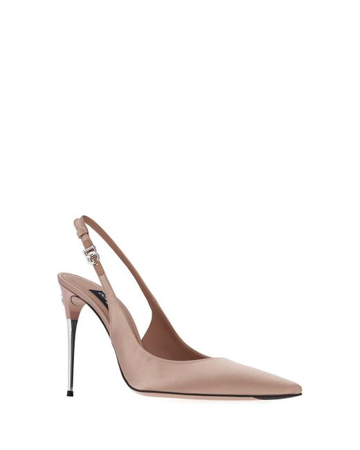 Dolce & Gabbana Pink Dolce&Gabbana Heeled Shoes