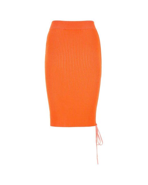 Off-White c/o Virgil Abloh Orange Off Skirts
