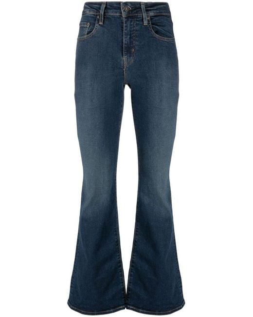 Levi's Blue 726tm High-rise Flared Jeans