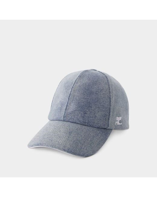 Courreges Blue Caps & Hats
