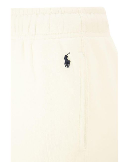 Polo Ralph Lauren White Sweat Jogging Trousers
