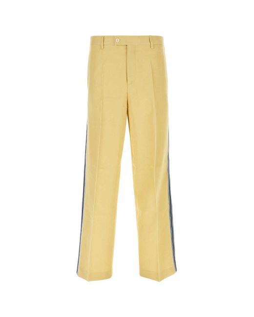 Wales Bonner Yellow Pantalone for men