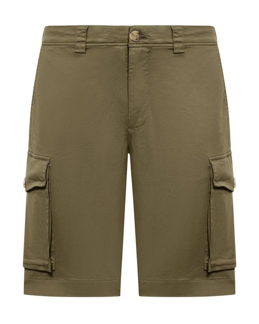 Woolrich Green Cargo Shorts for men