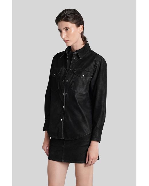 Isabel Marant Black Karima Shirt
