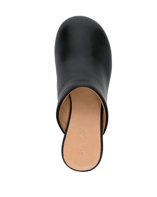 Marsèll Black Sabot Spilla Shoes