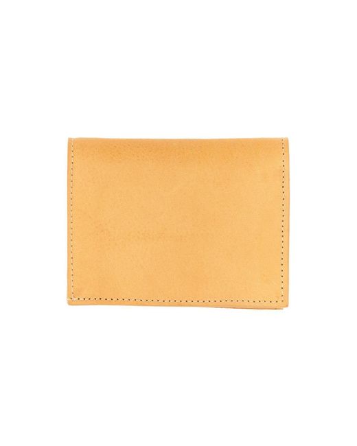 Il Bisonte Natural Small Leather Wallet